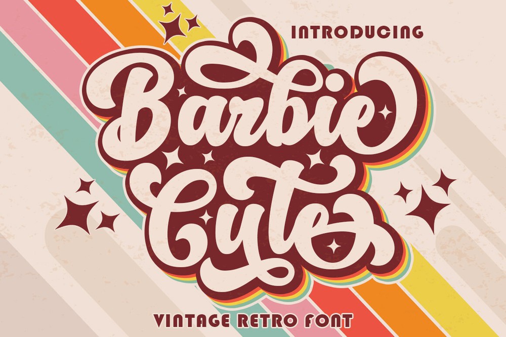 Barbie Cute Font preview