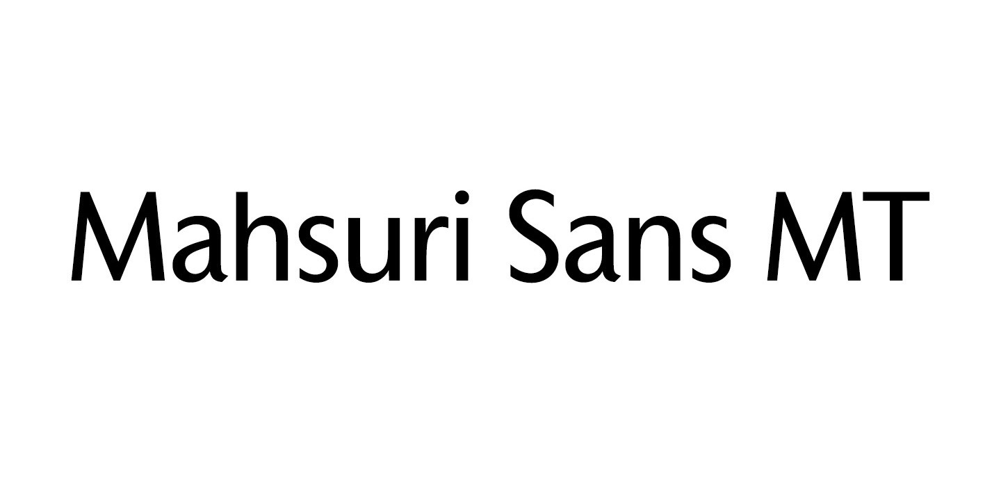 Mahsuri Sans MT Italic Font preview