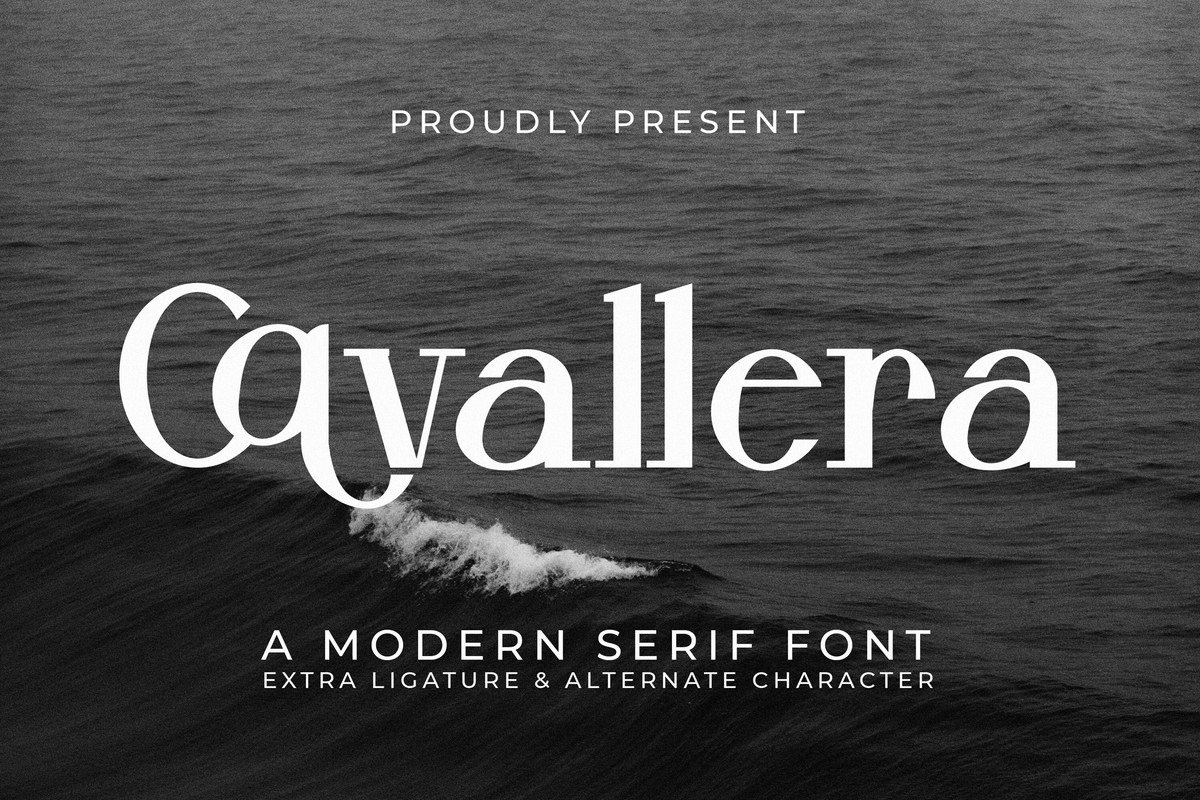 Cavallera Font preview