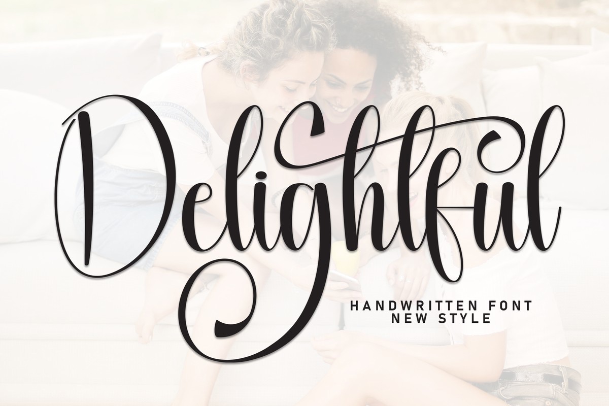 Delightful Regular Font preview