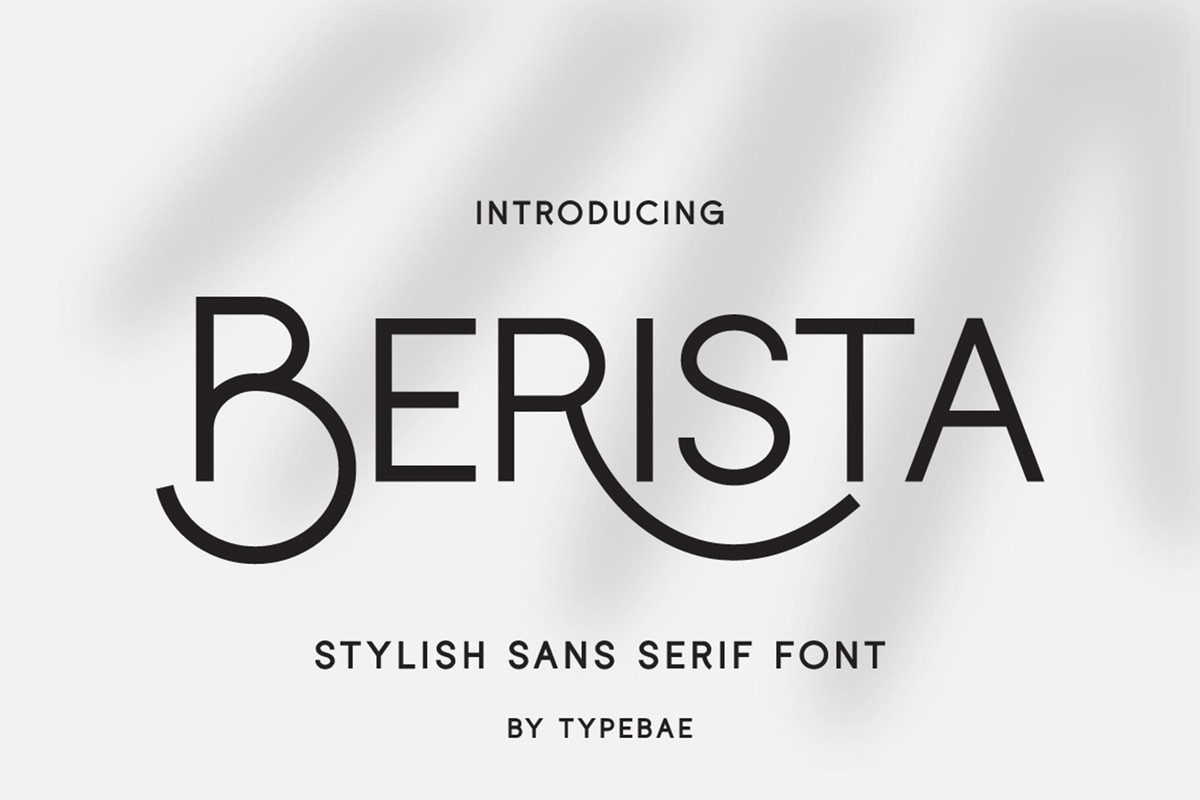 Berista Font preview