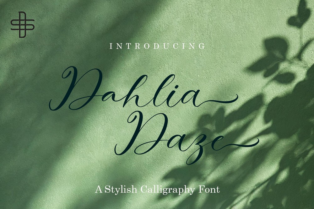 Dahlia Daze Regular Font preview