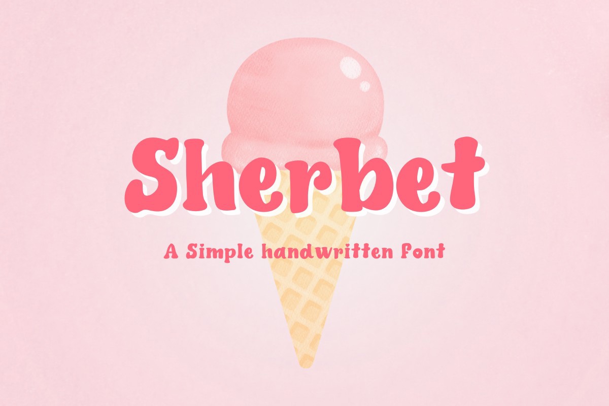 Sherbet Font preview