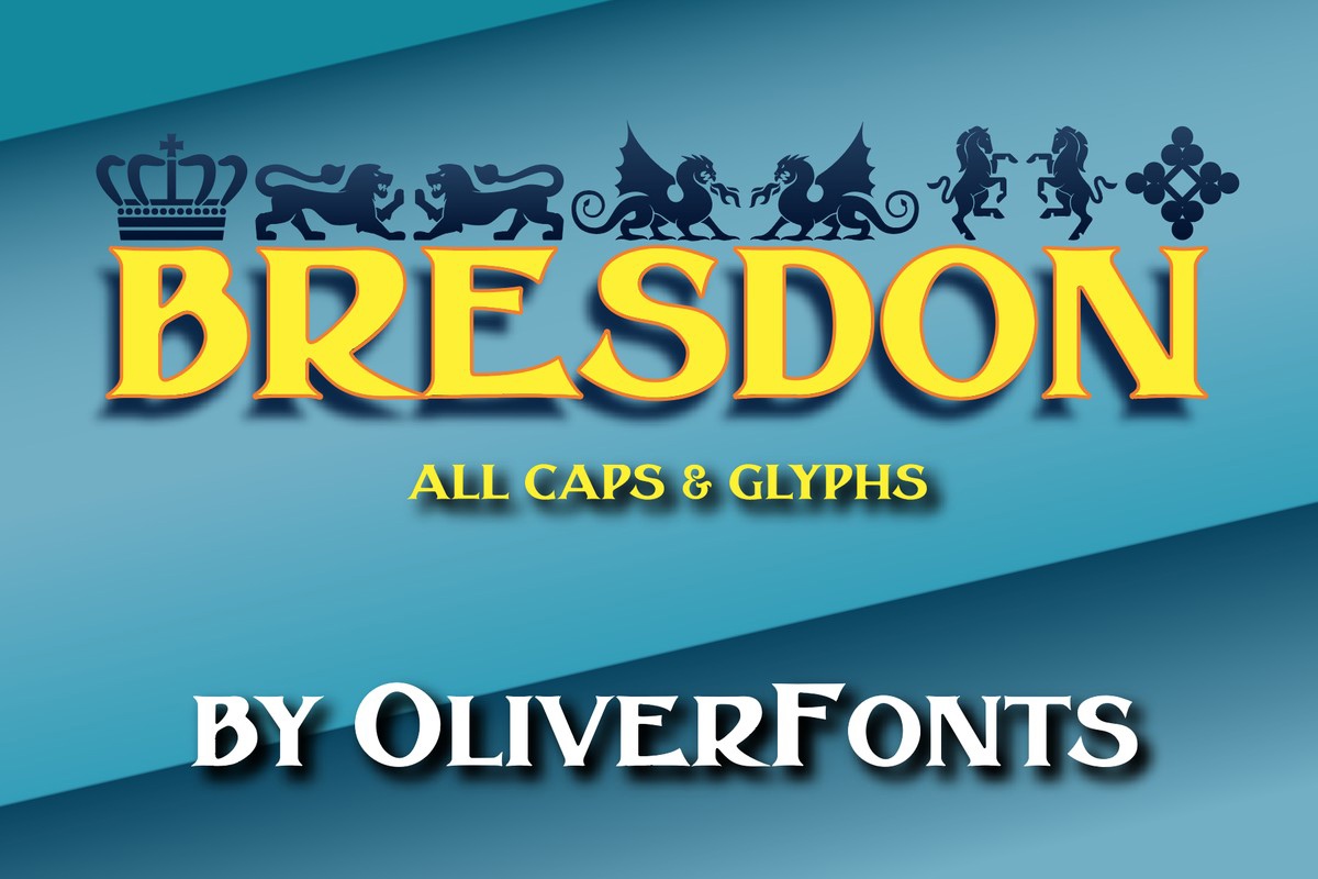 Bresdon Regular Font preview