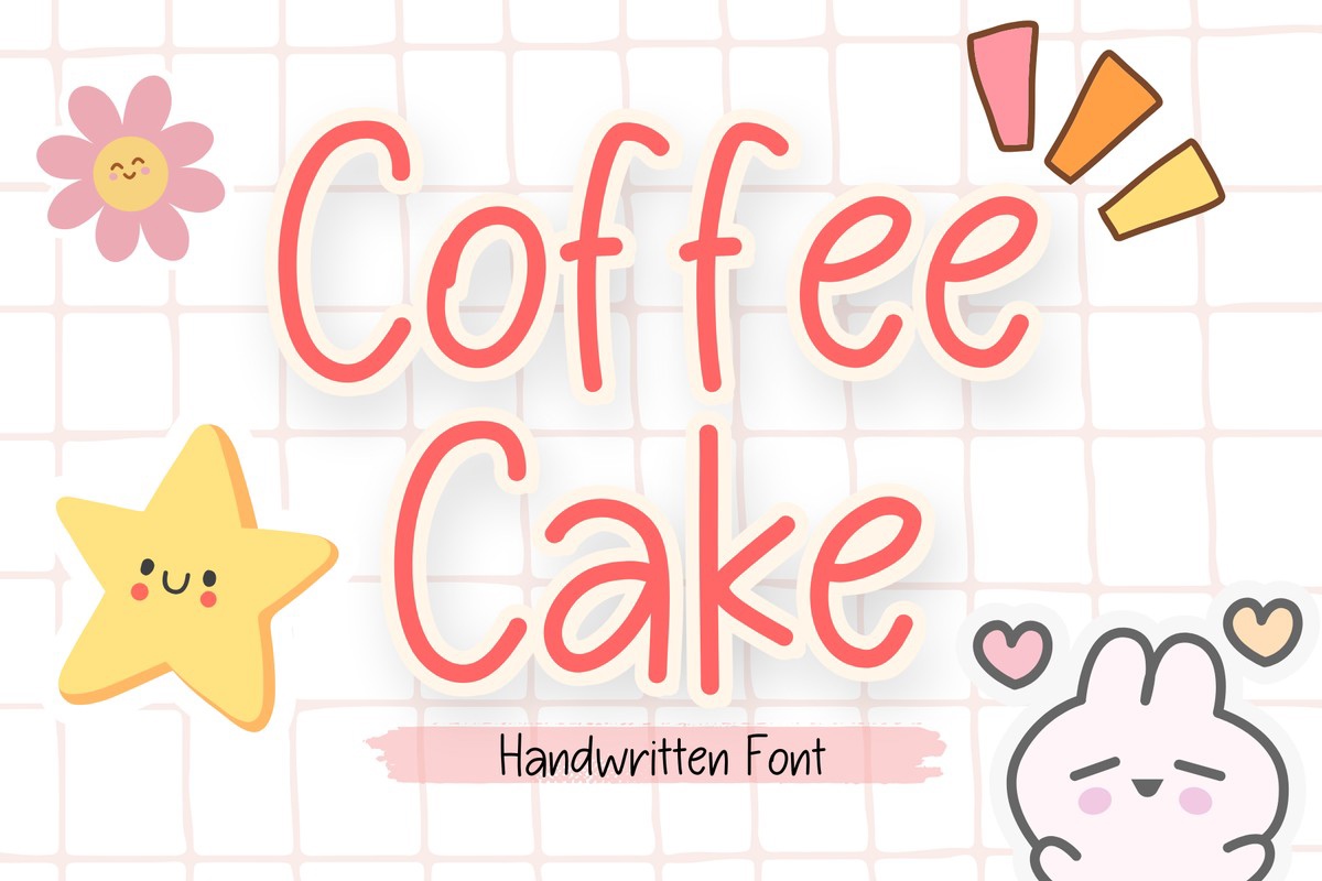 Coffee Cake Font preview