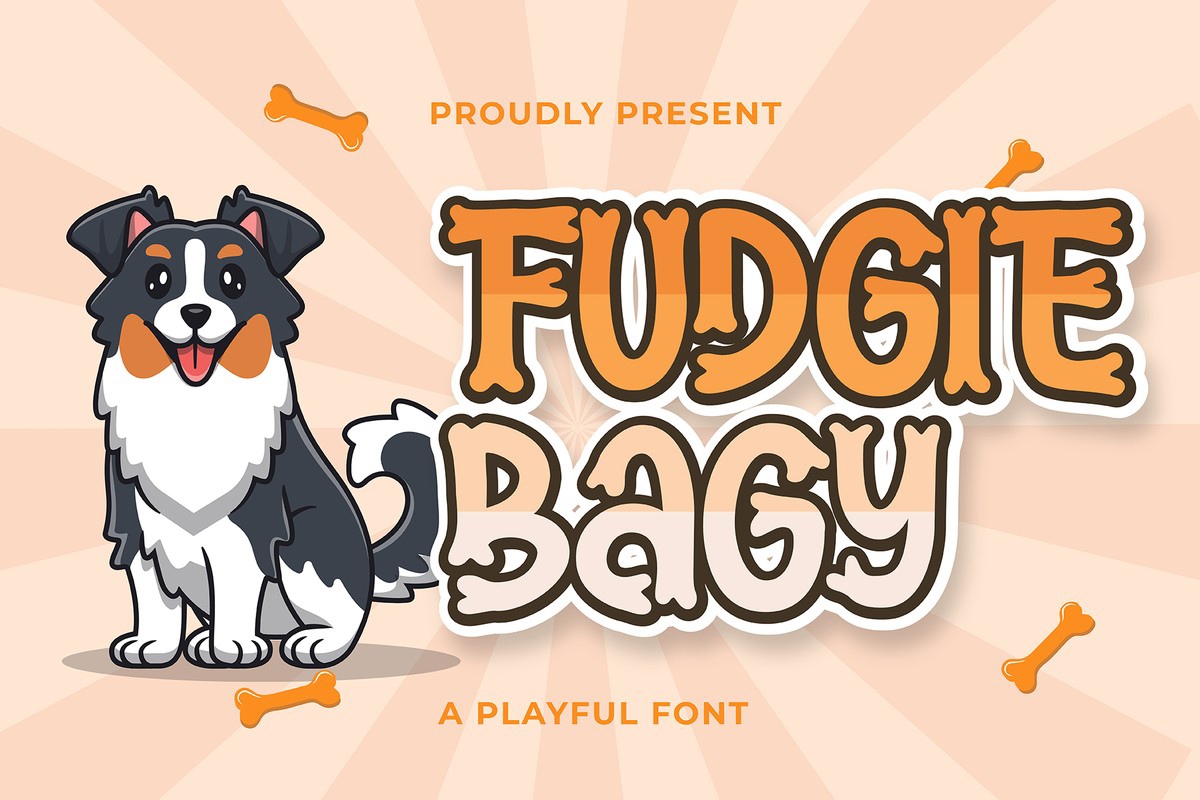 Fudgie Bagy Font preview