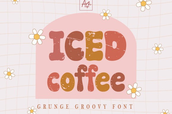 Iced Coffee Font preview