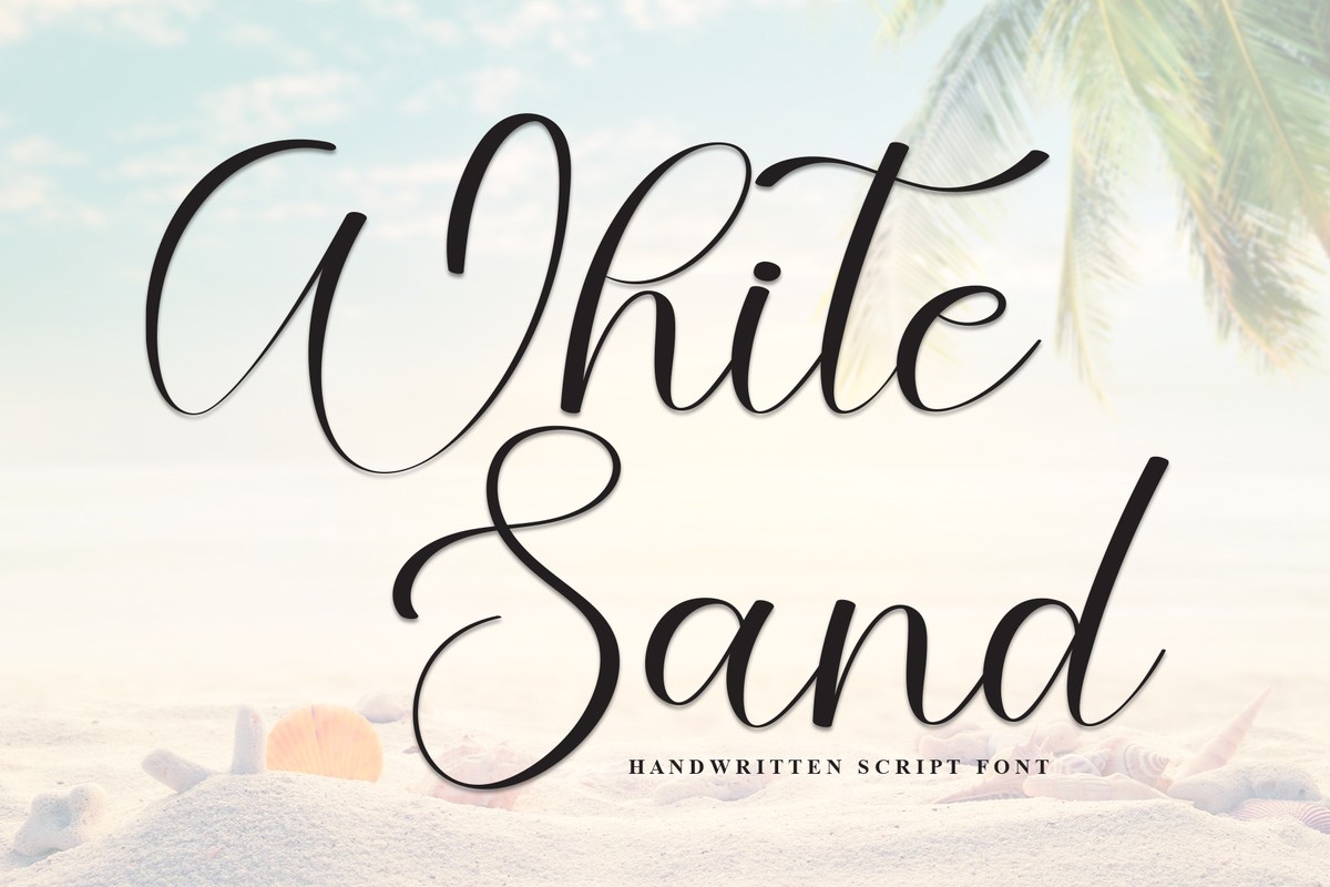 White Sand Font preview