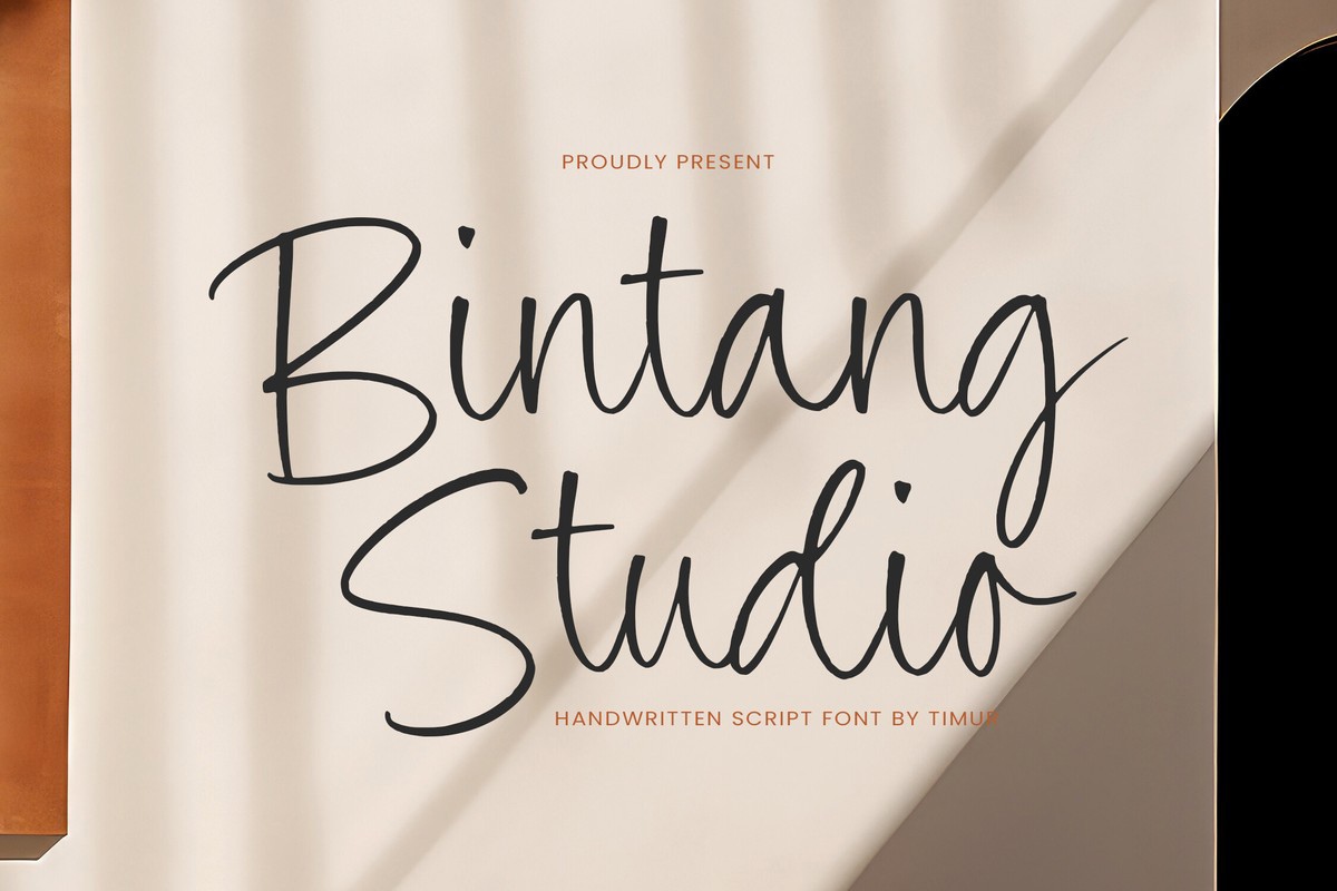 Bintang Studio Font preview