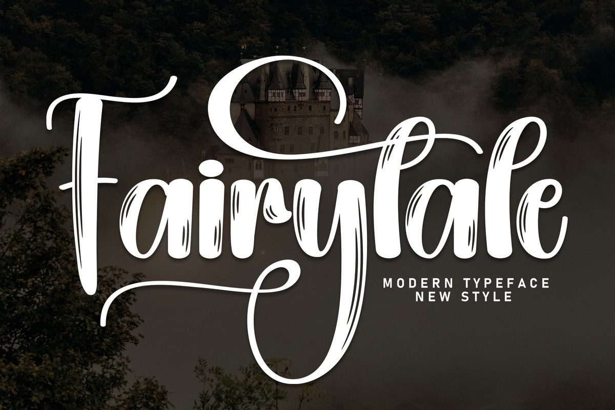 Fairytale Font preview