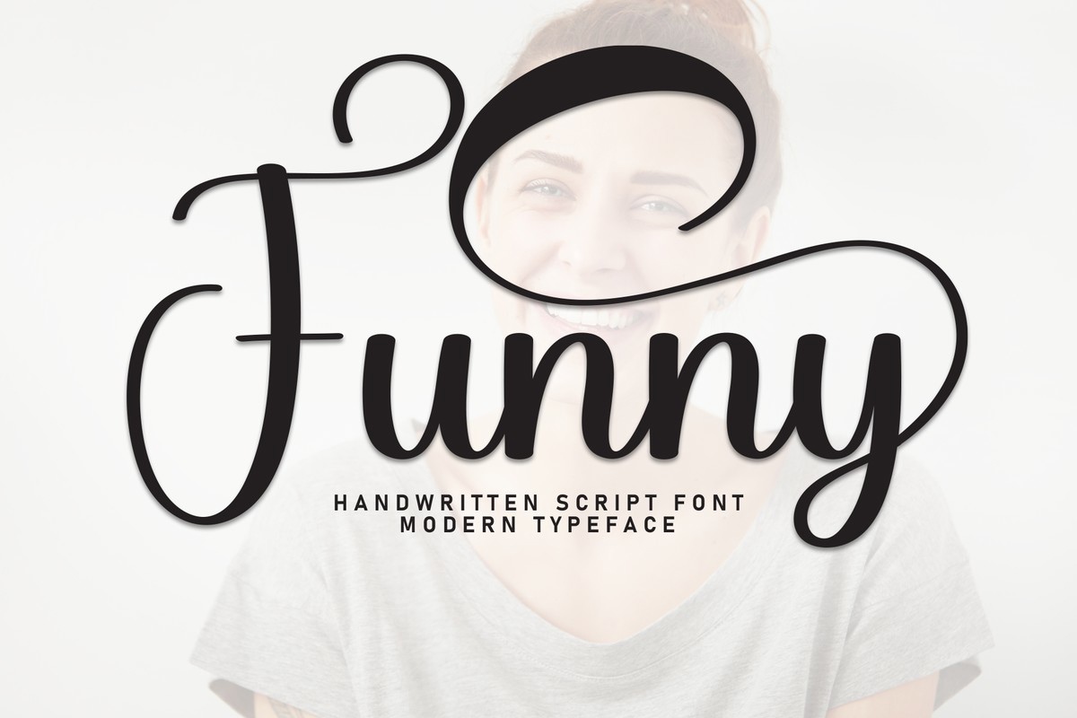 Funny Regular Font preview