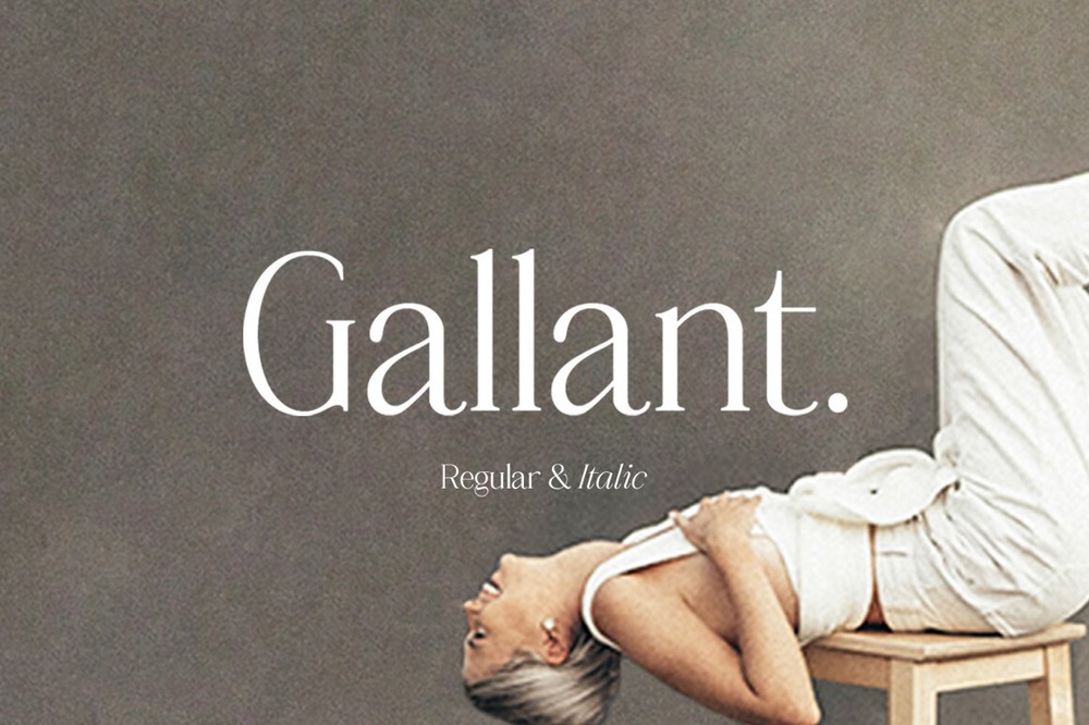 Gallant Regular Font preview