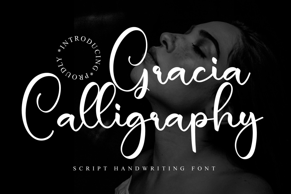 Gracia Calligraphy Font preview