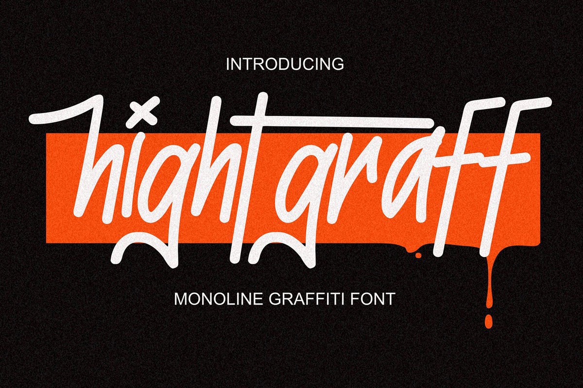 Hightgraff Regular Font preview