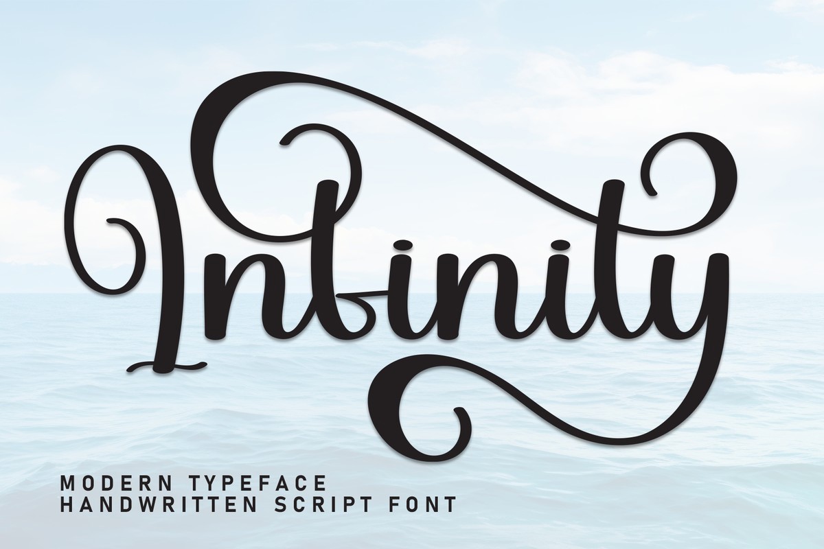 Infinity Font preview