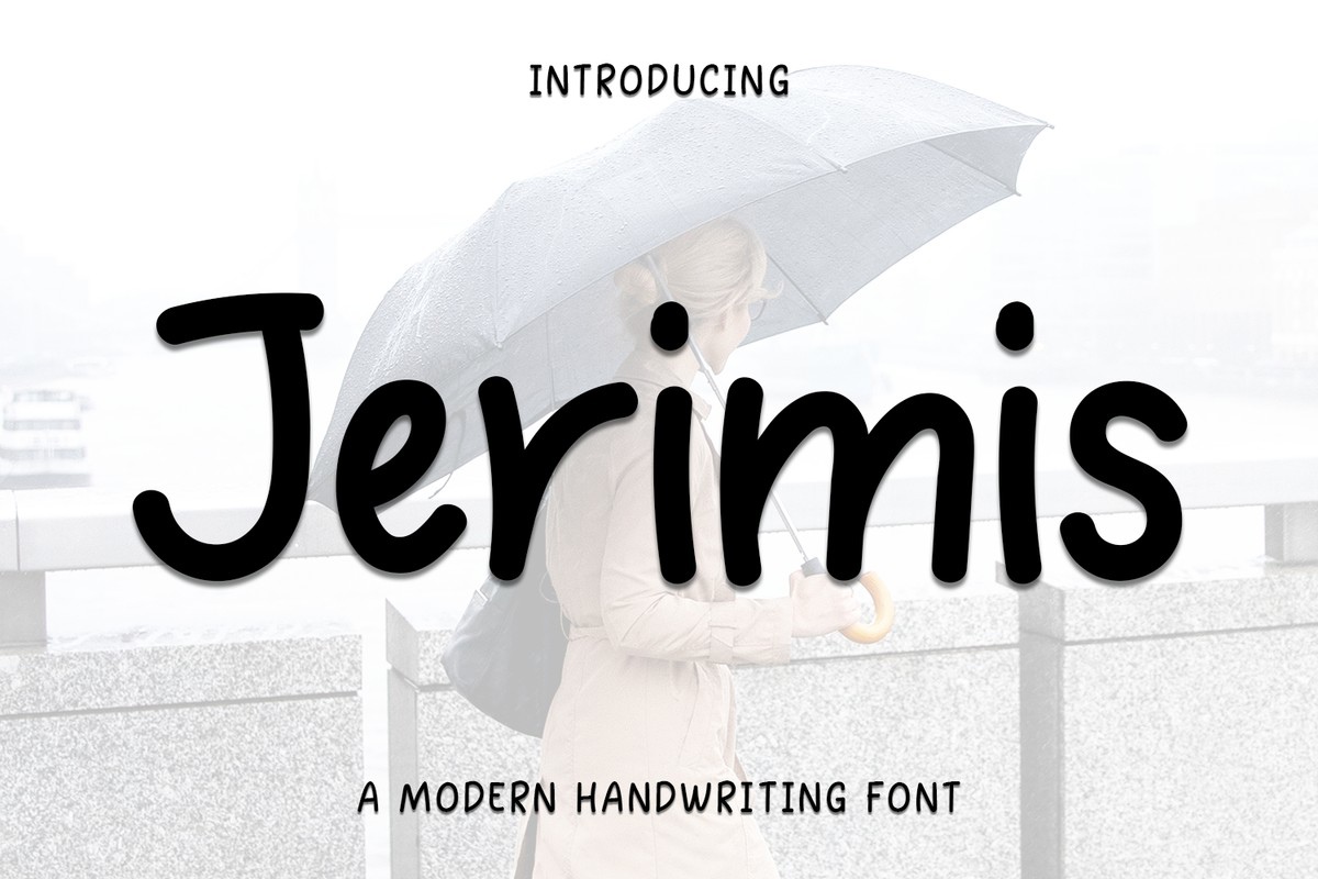 Jerimis Font preview