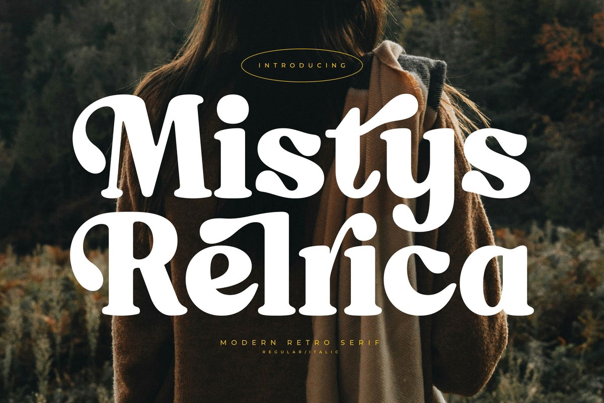 Mistys Relrica Font preview