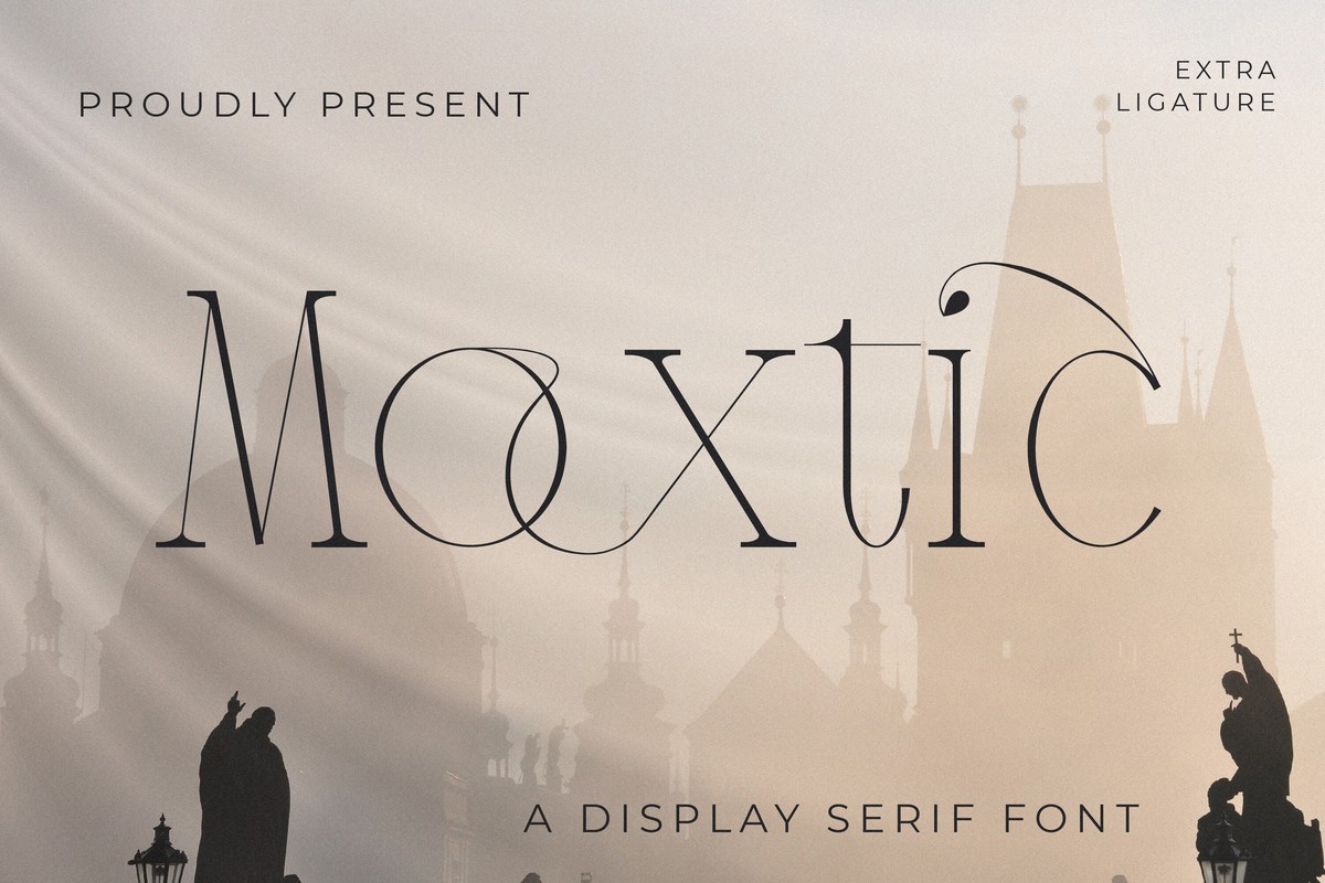 Moxtic Regular Font preview