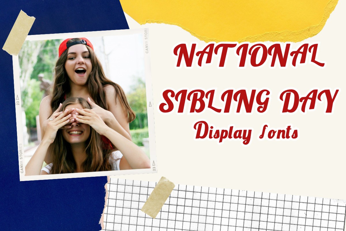 National Sibling Day Regular Font preview