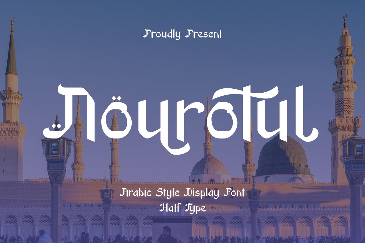 Nourotul Regular Font preview