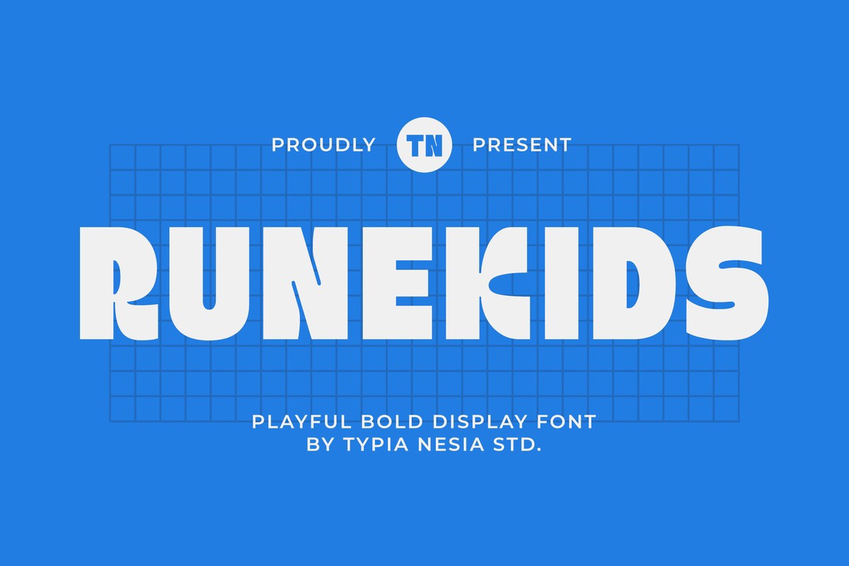 Runekids Font preview