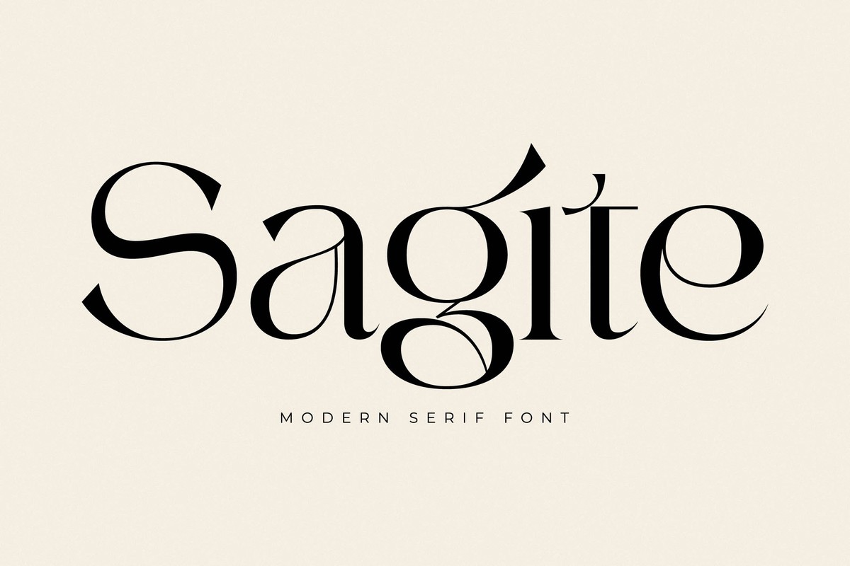 Sagite Italic Font preview