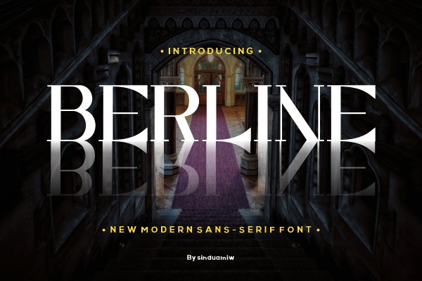 Berline Regular Font preview