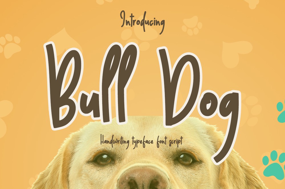 Bull Dog Font preview