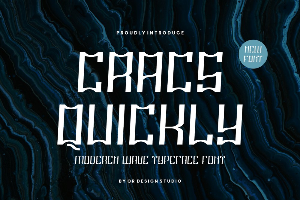 Cracs Quickly Font preview