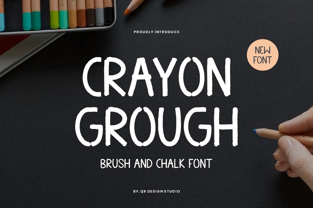 Crayon Grough Font preview