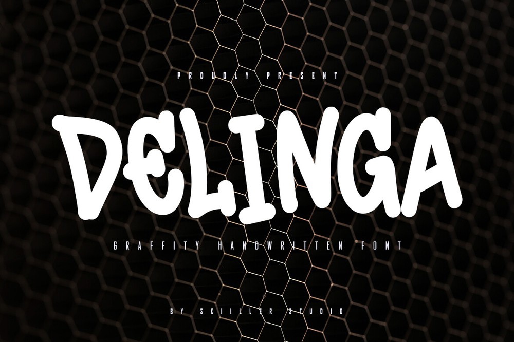 Delinga Font preview