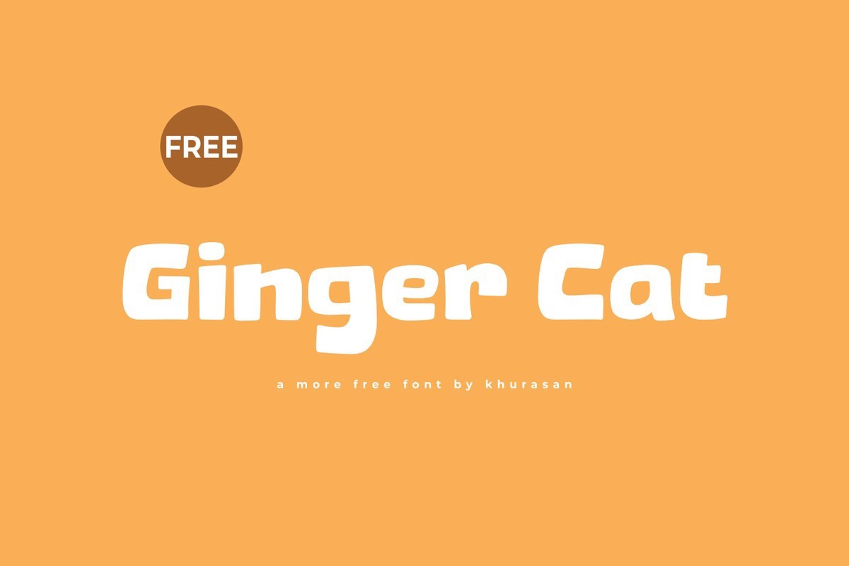 Ginger Cat Font preview