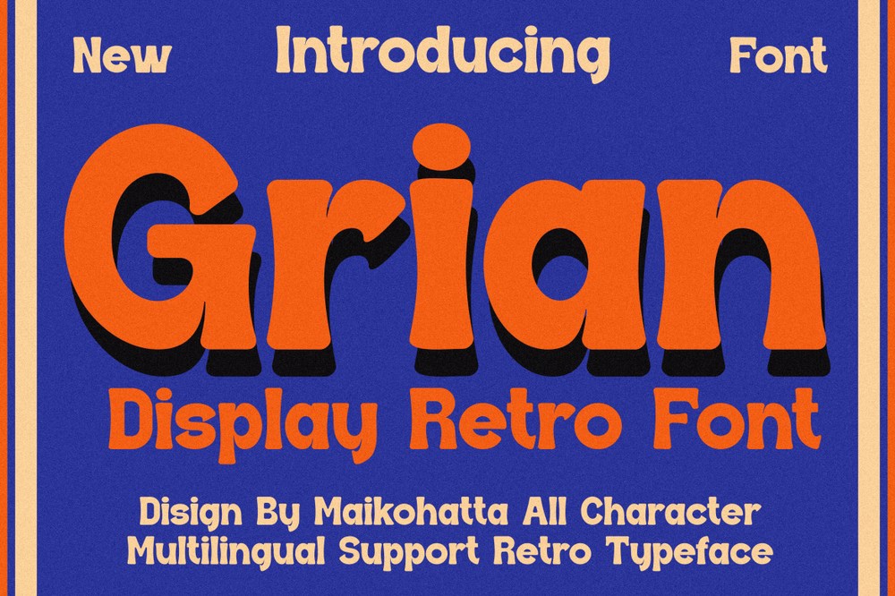 Grian Font preview