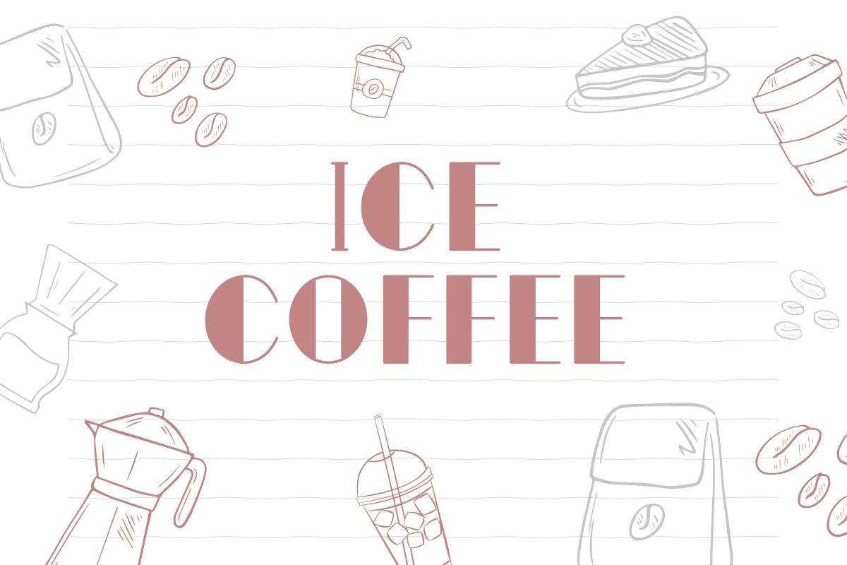 Ice Coffee Regular Font preview