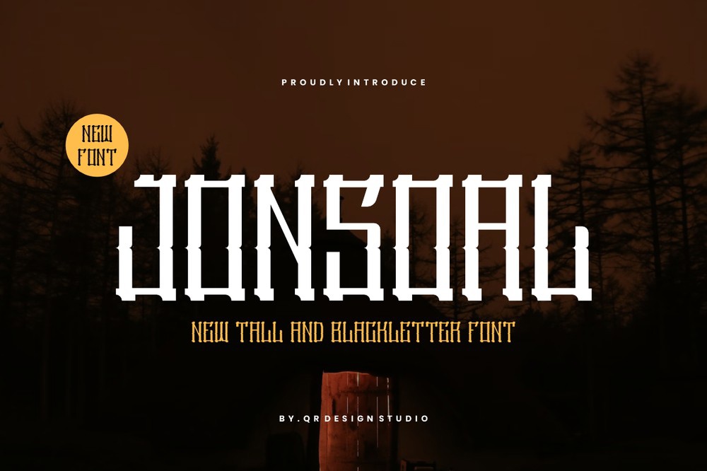 Jonsoal Font preview