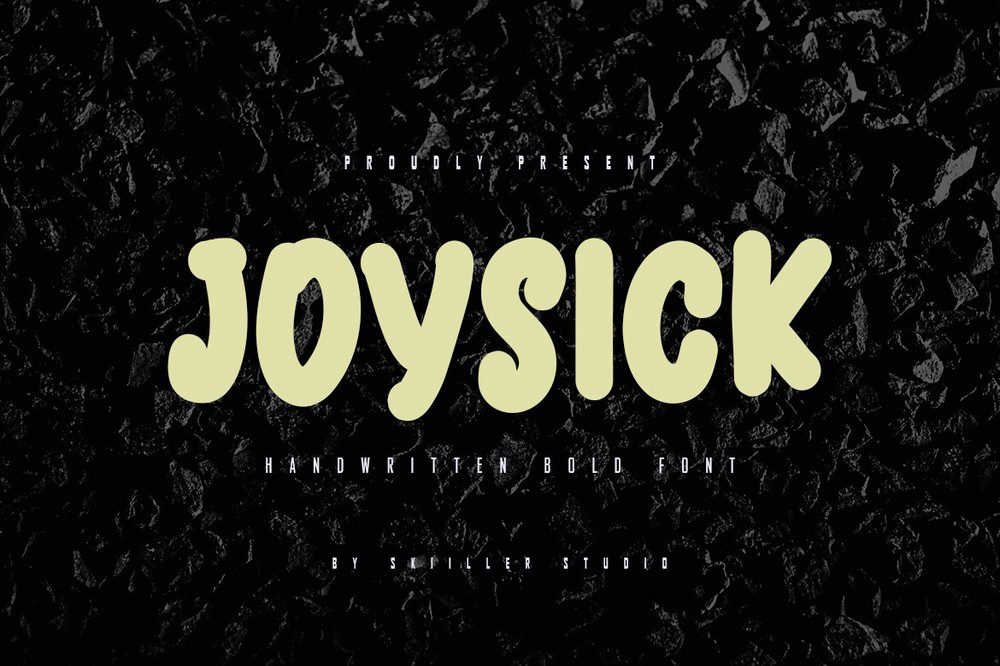 Joysick Regular Font preview