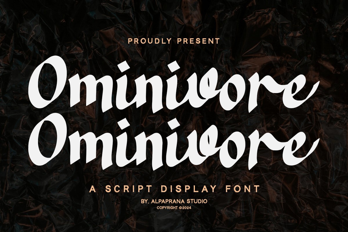 Omnivore Font preview