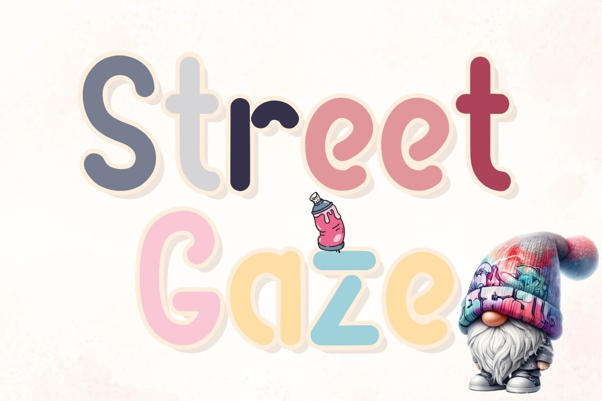 Street Gaze Font preview