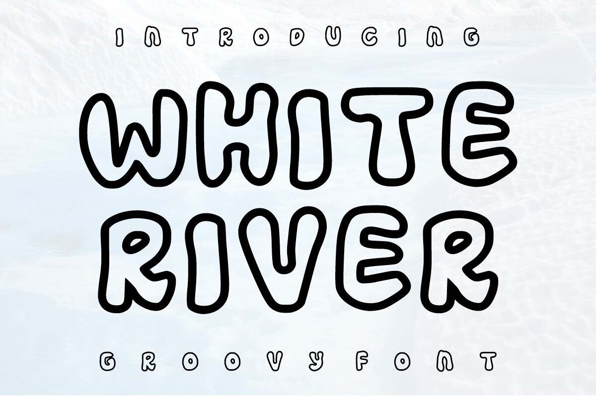 White River Font preview