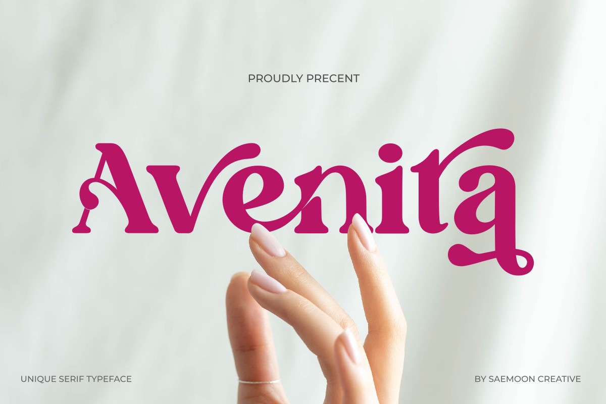 Avenita Font preview