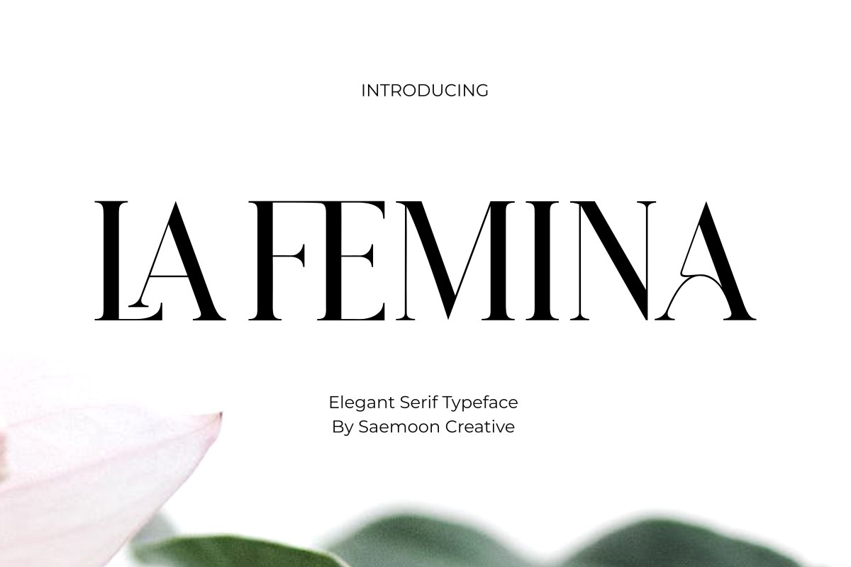 La Femina Font preview