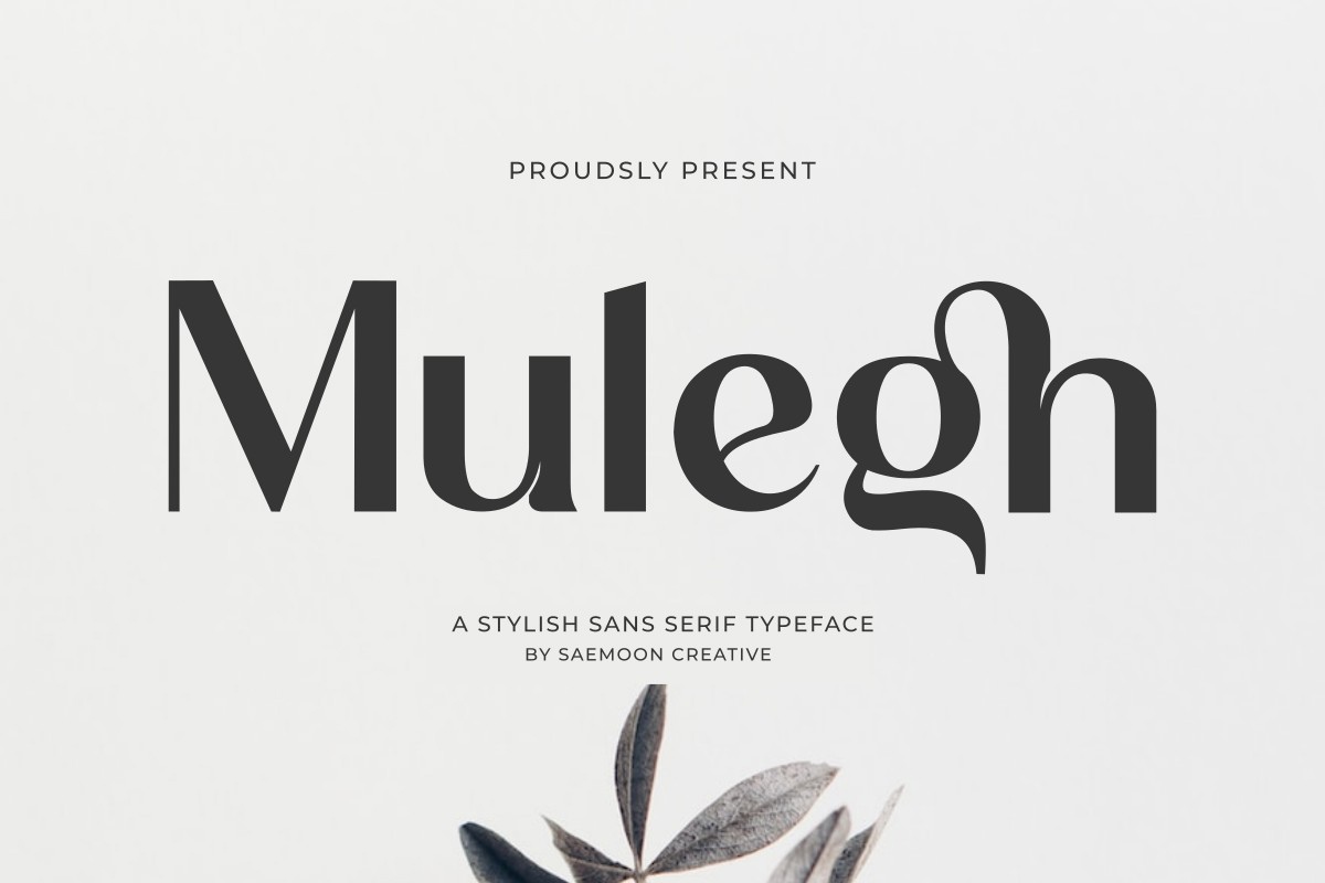 Mulegh Font preview