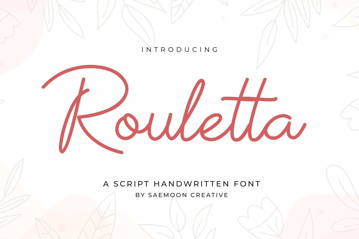 Rouletta Regular Font preview