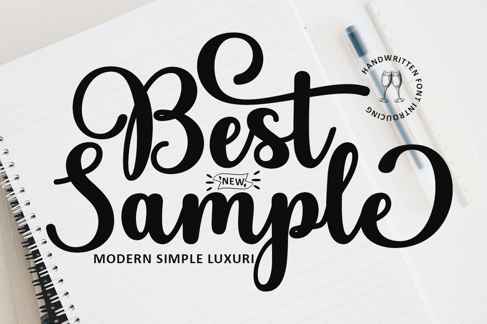 Best Sample Font preview