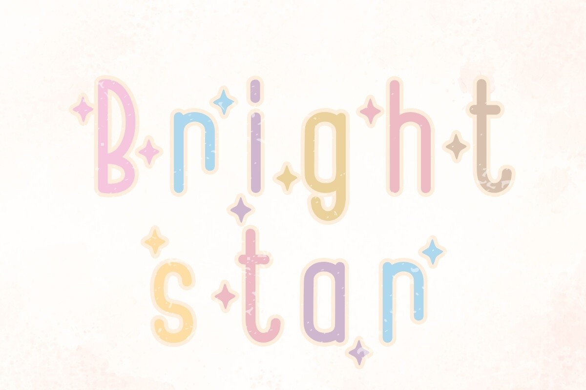 Bright Star Regular Font preview