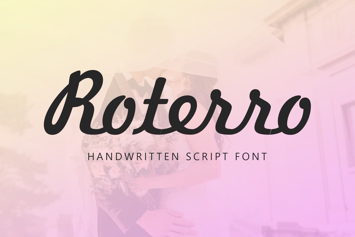 Roterro Fams Regular Font preview