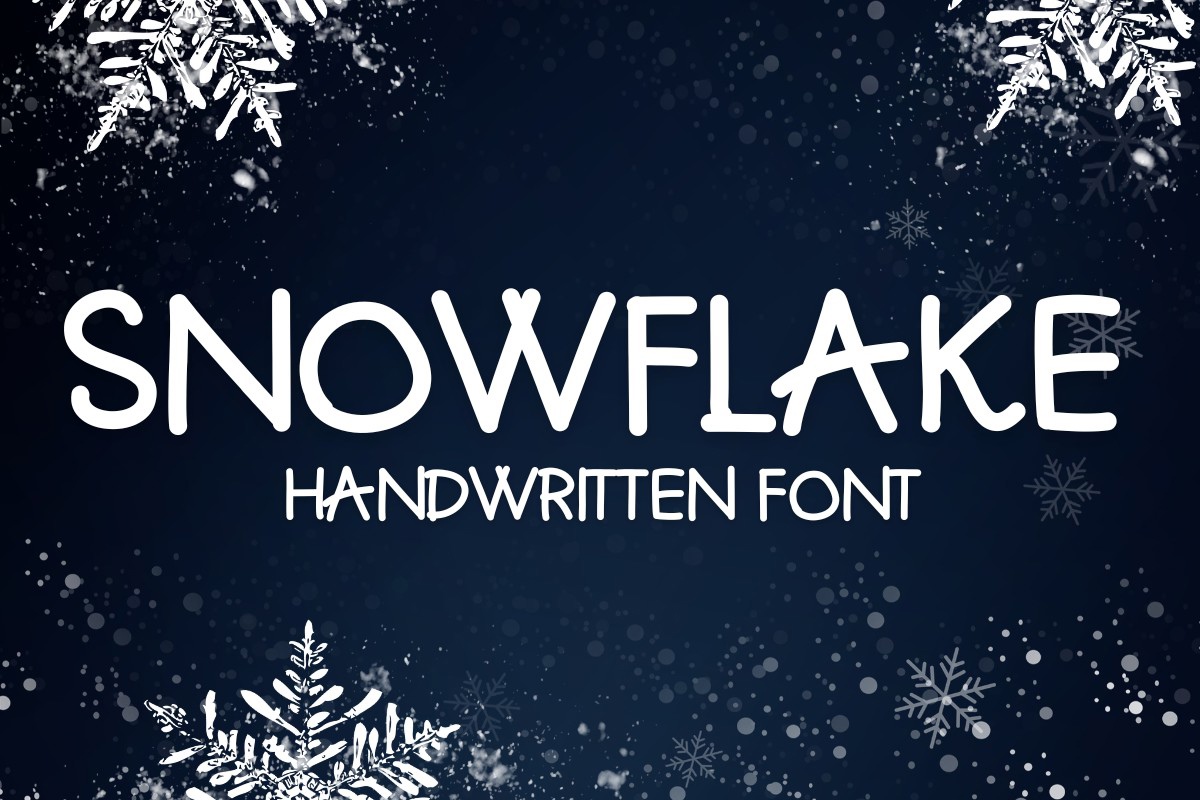 Snowflake Regular Font preview