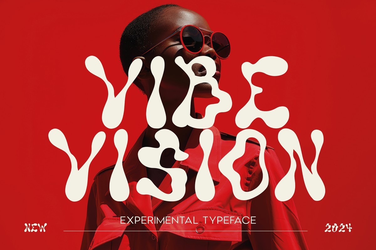 Vibe Vision Font preview