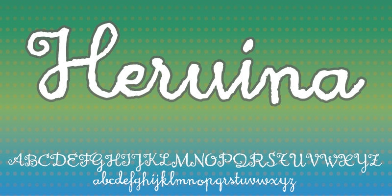 Heruina Font preview