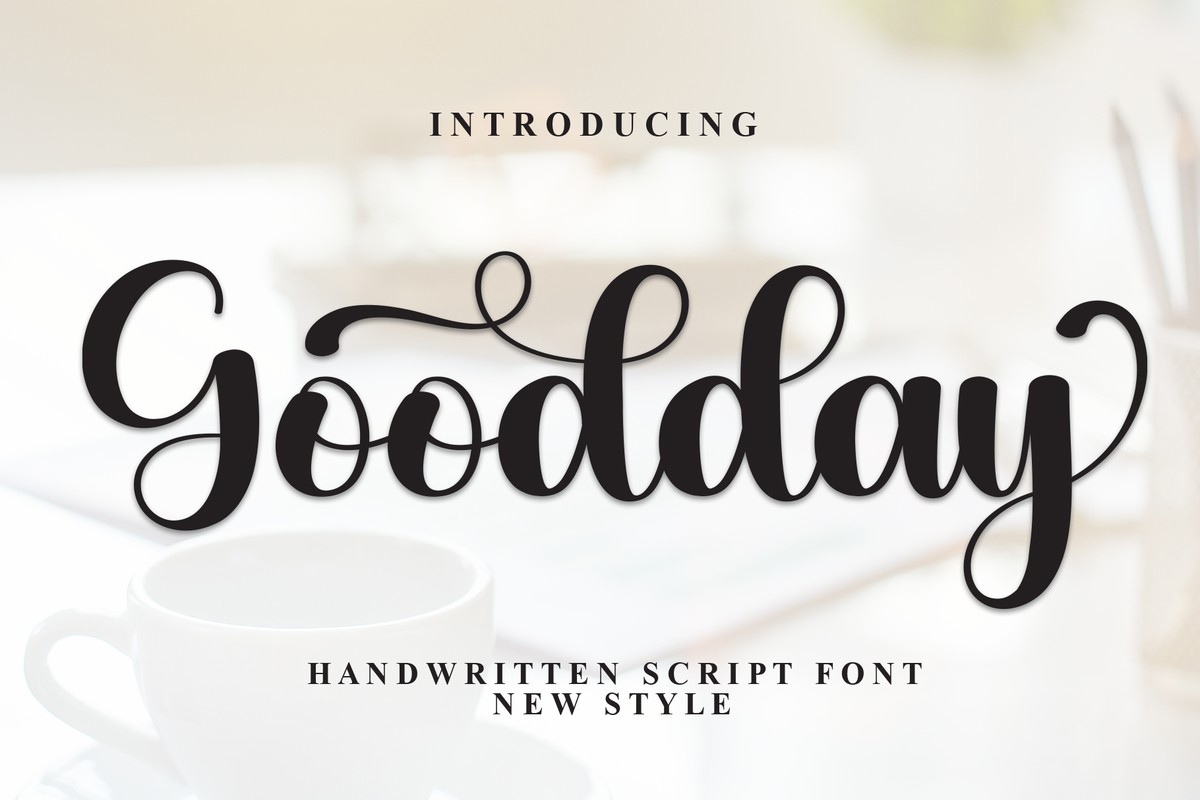 Goodday Regular Font preview